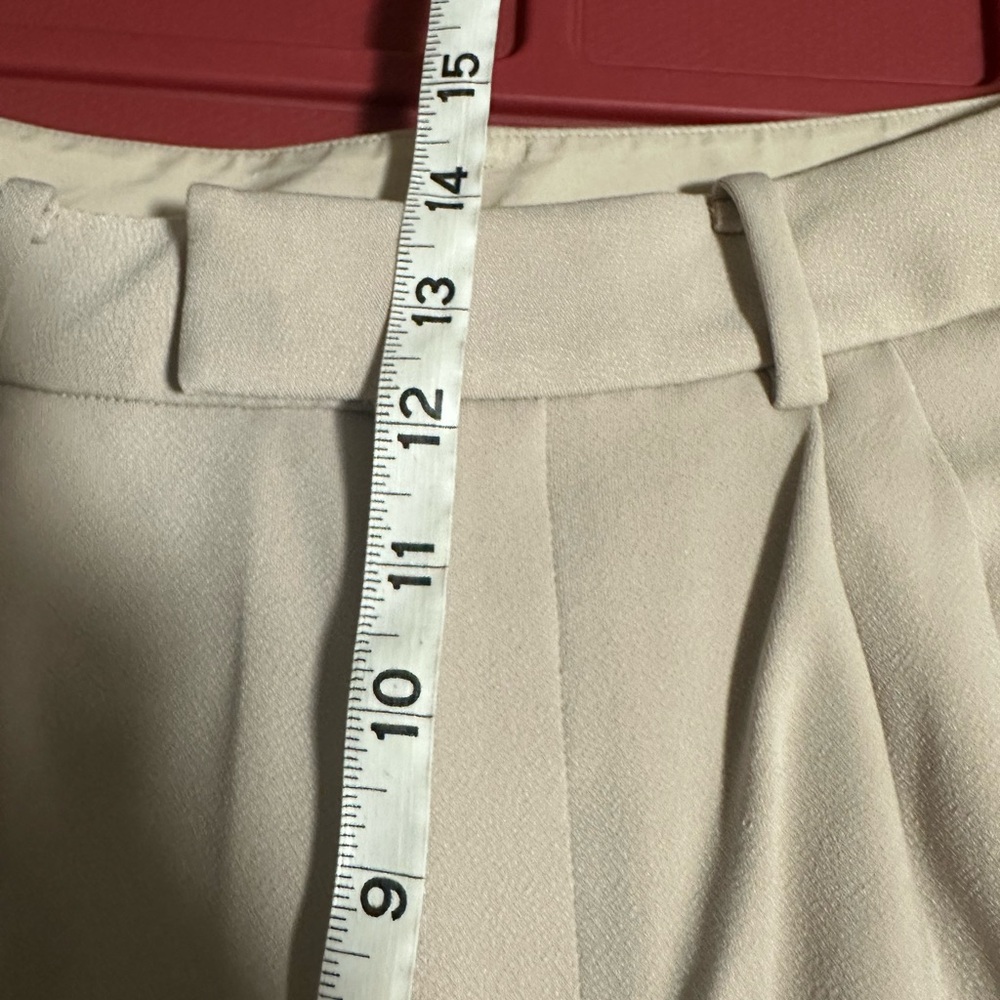 NWT Cuts essential pant trouser quartz beige wide leg high rise relaxed fit sz 8 - Picture 6 of 9
